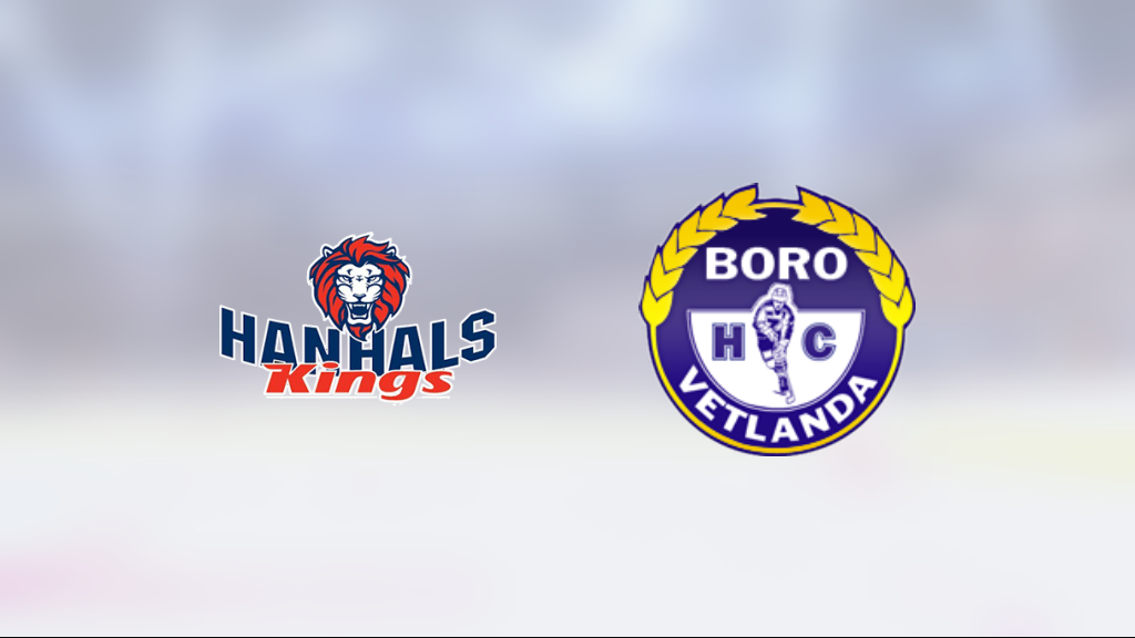 Boro/Vetlanda kvitterade mot Hanhals Kings efter bortaseger