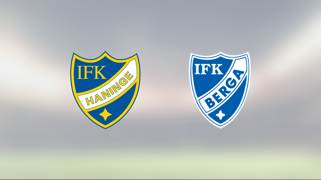 Målfest när Haninge krossade IFK Berga på Torvalla IP