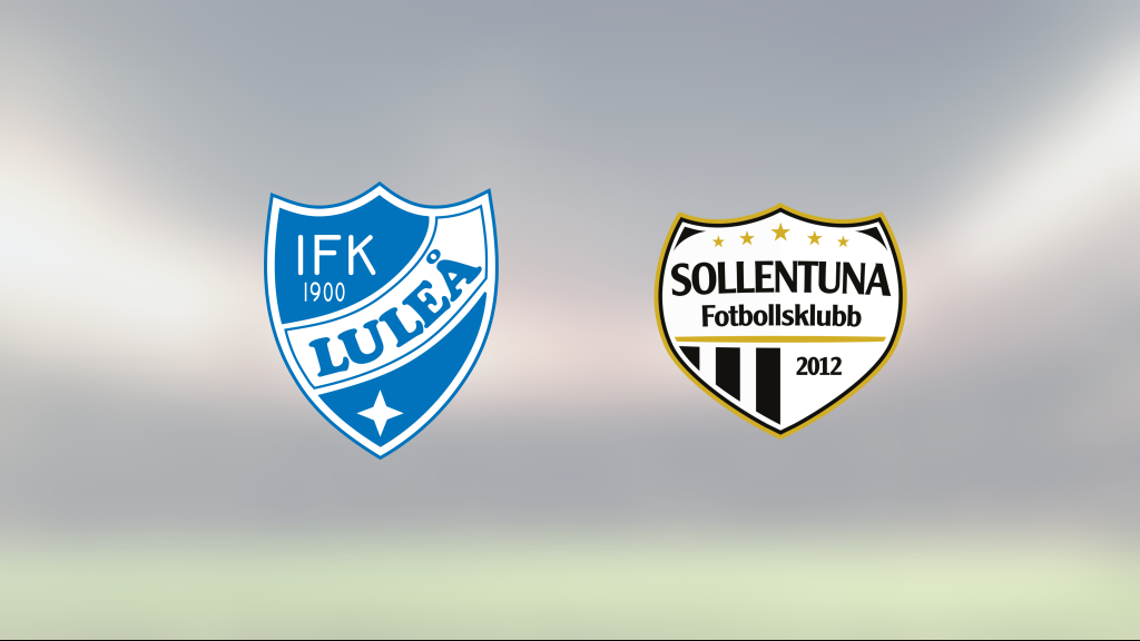 Segertåget fortsätter för Sollentuna FF – men svit bröts för IFK Luleå