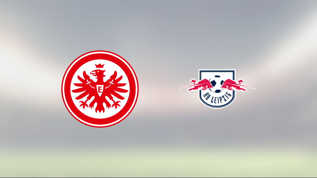 Yussuf Poulsen räddade poäng när Red Bull Leipzig kryssade mot Eintracht Frankfurt