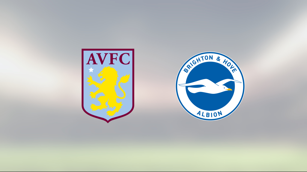 2–1 mot Aston Villa gjorde Brighton till segrare igen