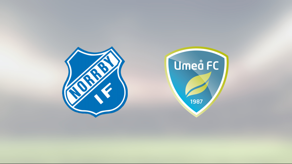 Storseger för Norrby hemma mot Umeå FC