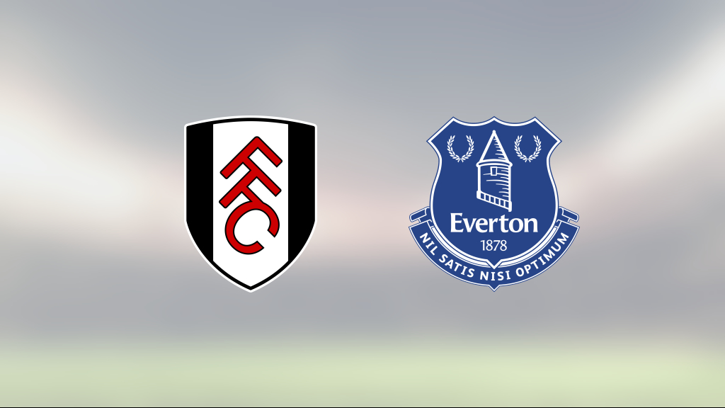 Dominic Calvert-Lewin gjorde två mål när Everton vann mot Fulham