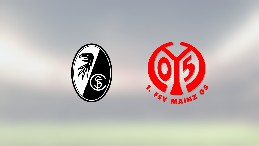 3–1 mot Freiburg innebär första segern för Mainz