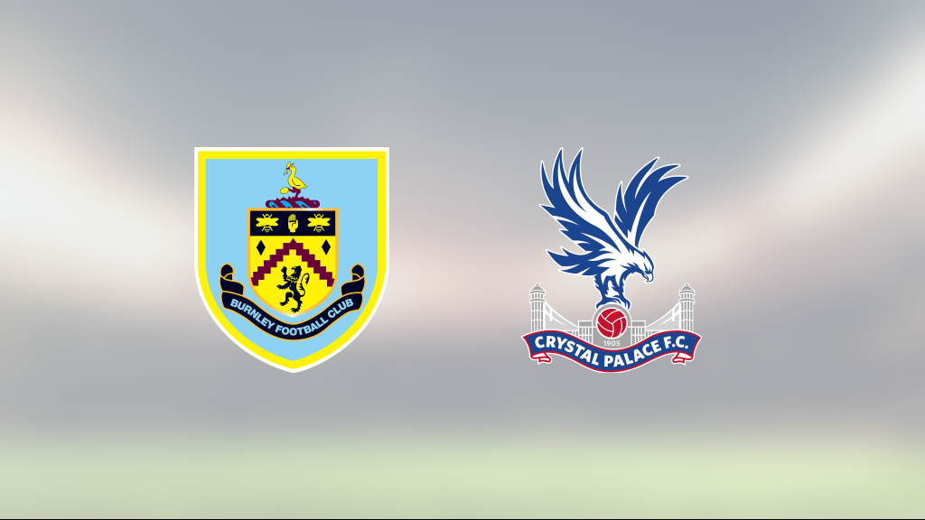 1–0 mot Crystal Palace innebär första segern för Burnley