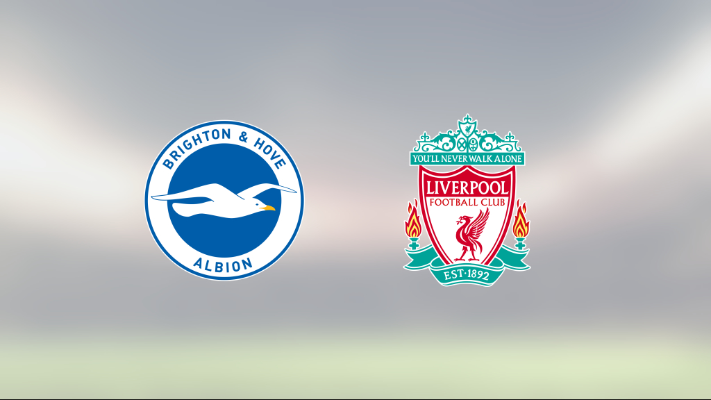 Oavgjort för Brighton hemma mot Liverpool