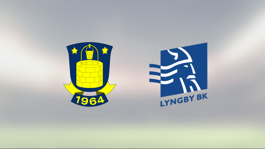 Bröndby ny serieledare efter seger mot Lyngby