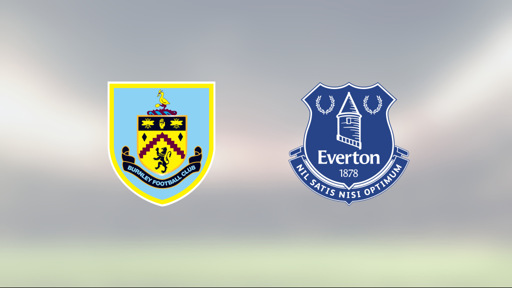 Delad pott för Burnley och Everton