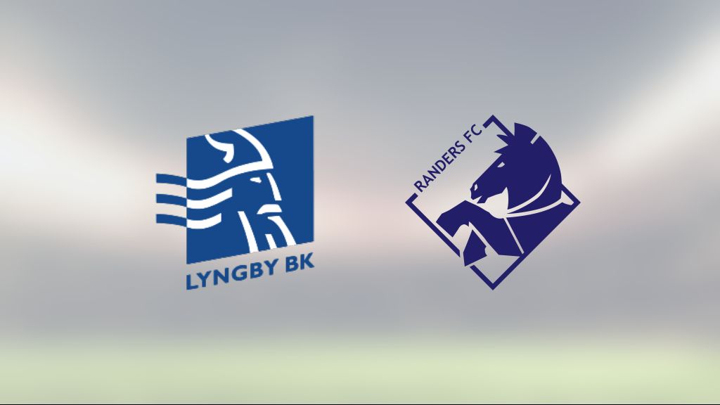 Randers vann mot Lyngby på Lyngby Stadion