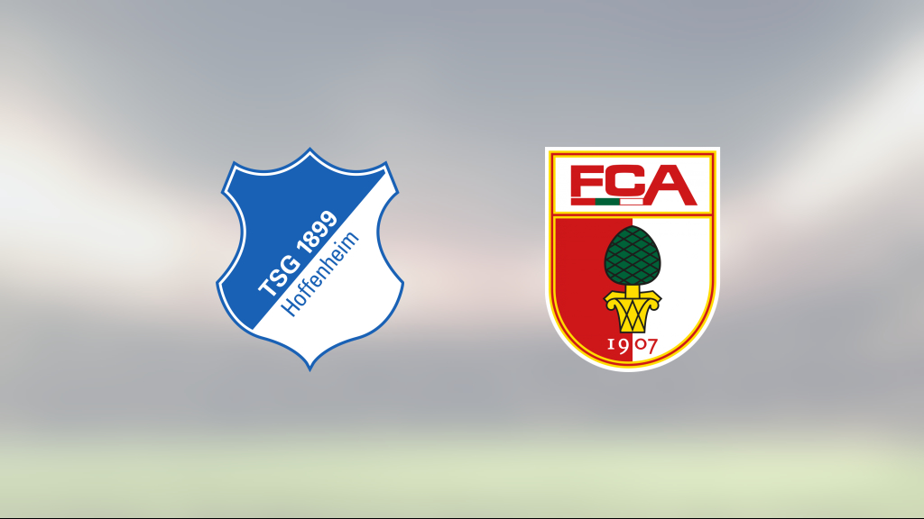 3–1 mot Augsburg gjorde Hoffenheim till segrare igen