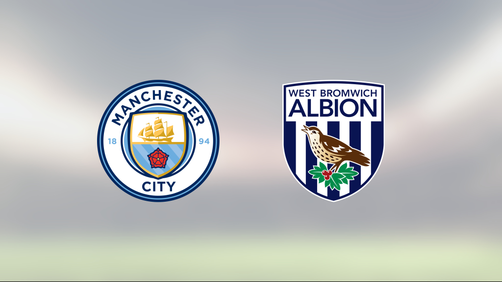 Delad pott när Manchester City tog emot West Bromwich Albion