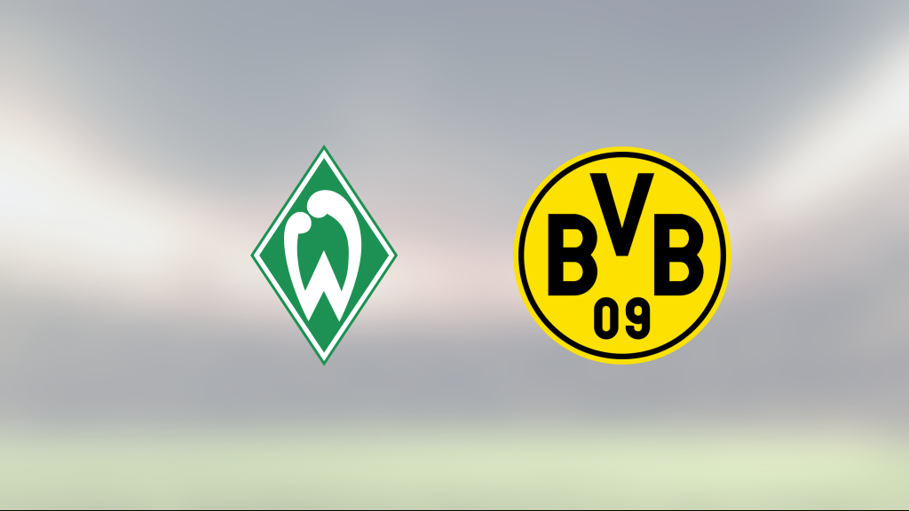 Raphael Guerreiro och Marco Reus matchvinnare när Borussia Dortmund besegrade Werder Bremen