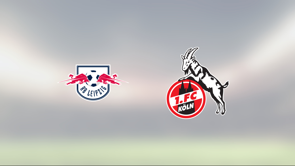 Stark insats när FC Köln tog poäng borta mot Red Bull Leipzig