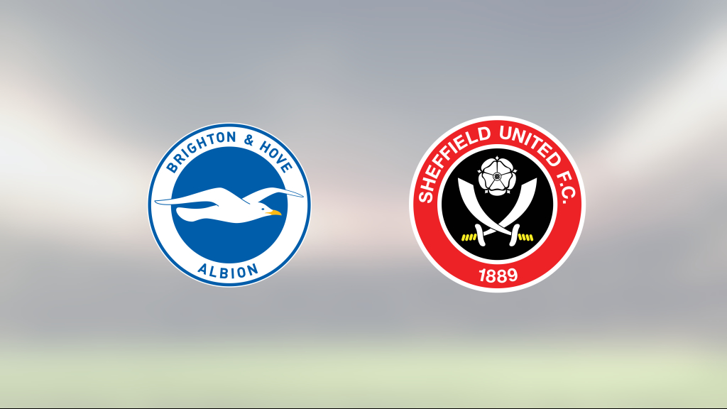 Förlustsviten bruten för Sheffield United – efter 1-1 mot Brighton