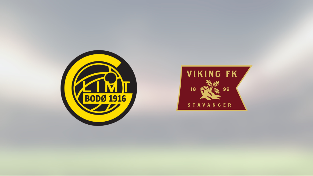 Kasper Junker tvåmålsskytt för Bodö/Glimt i segern mot Viking