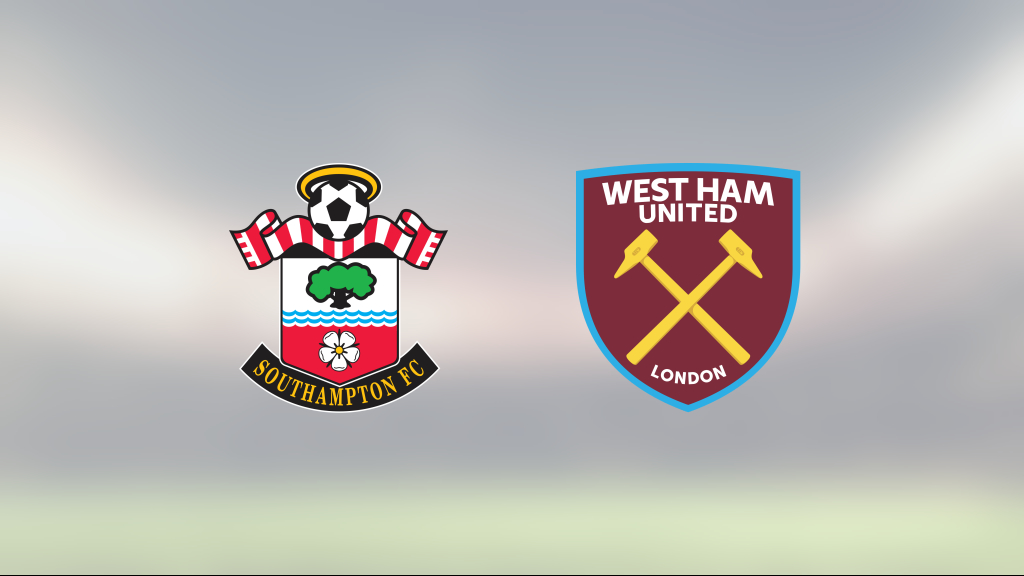 Mållös match när Southampton mötte West Ham