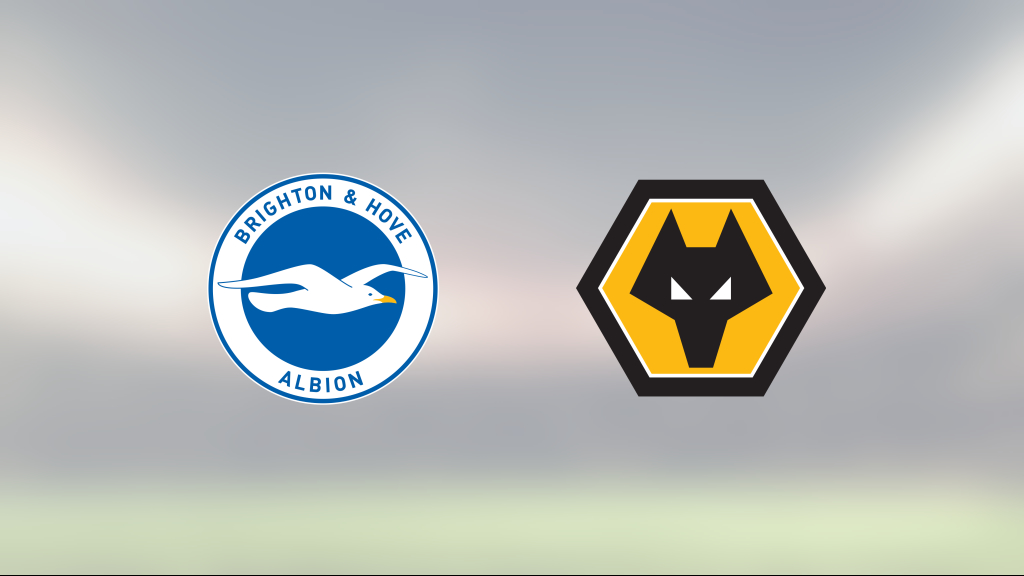 Fortsatt tungt för Brighton efter oavgjort mot Wolverhampton