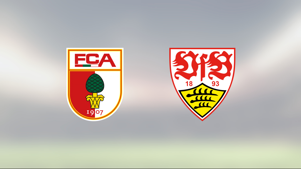 VfB Stuttgart segrade mot Augsburg på bortaplan