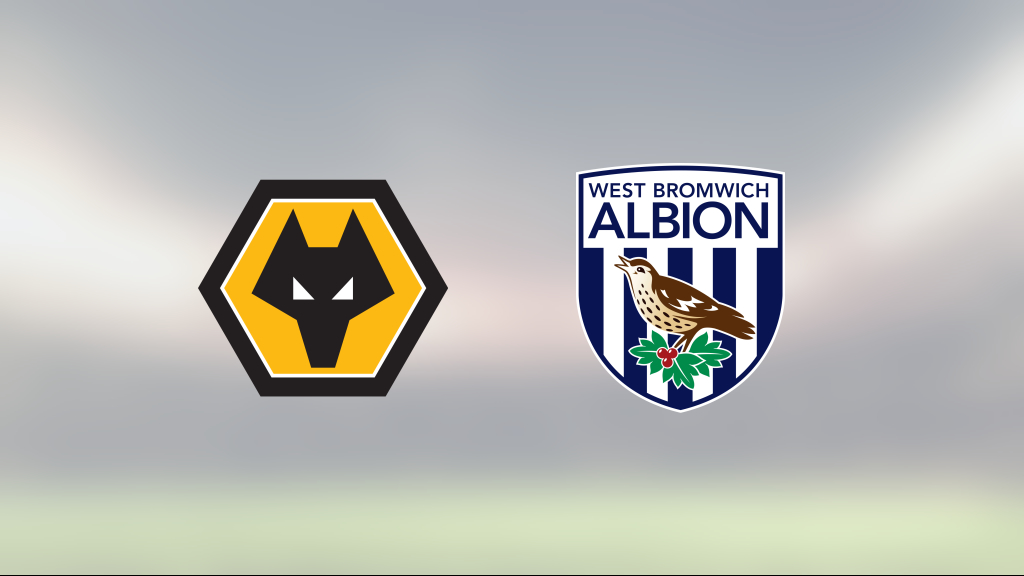 Segerlös svit bröts när WBA vann mot Wolverhampton med 3-2