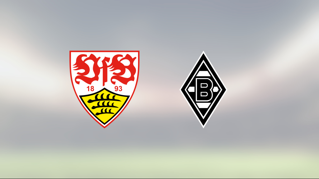 VfB Stuttgart hämtade i kapp underläge och kryssade mot Mönchengladbach