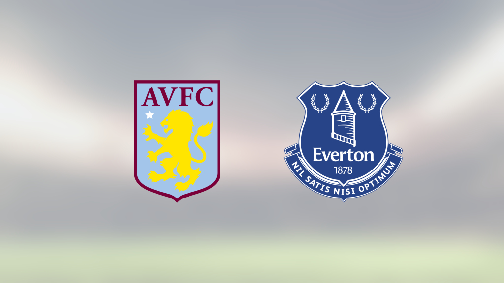 Mållöst för Aston Villa och Everton på Villa Park