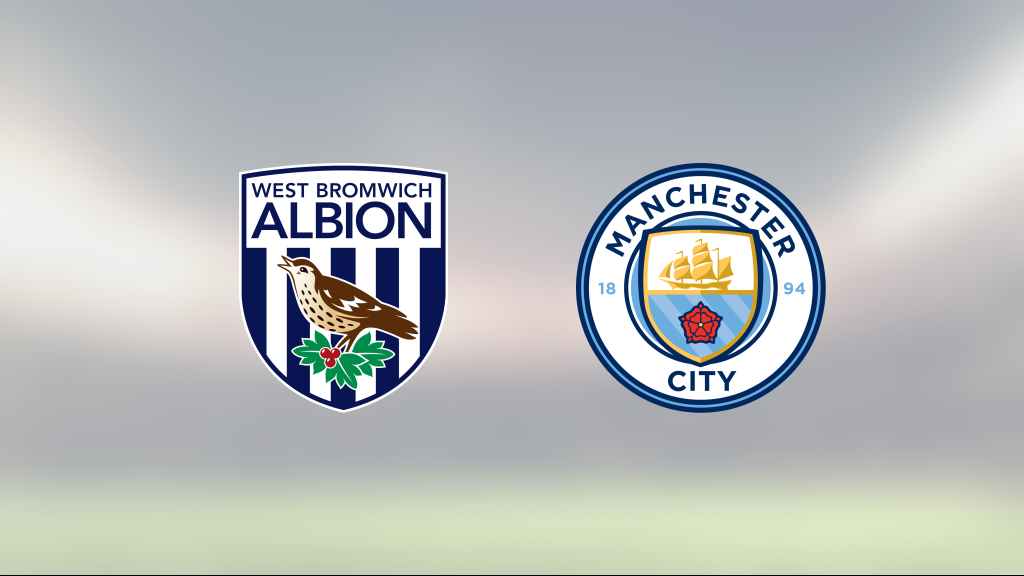 Manchester City ny serieledare efter 5-0 mot West Bromwich Albion