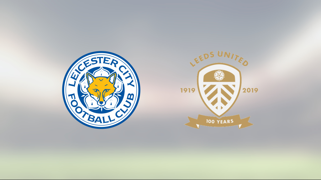 Leeds vann borta mot Leicester