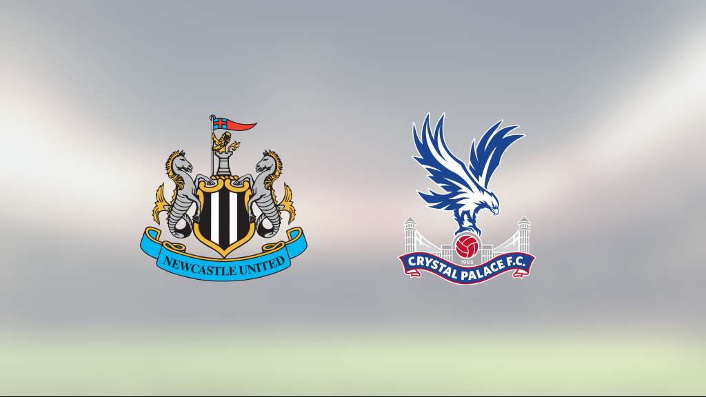 Stark första halvlek räckte för Crystal Palace mot Newcastle