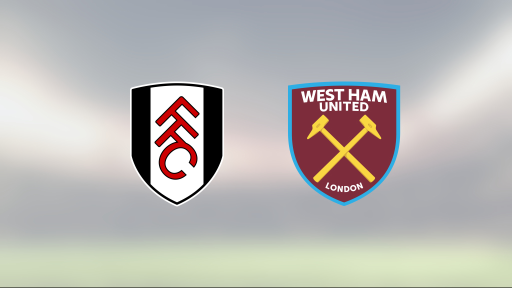 Mållöst mellan Fulham och West Ham på Craven Cottage