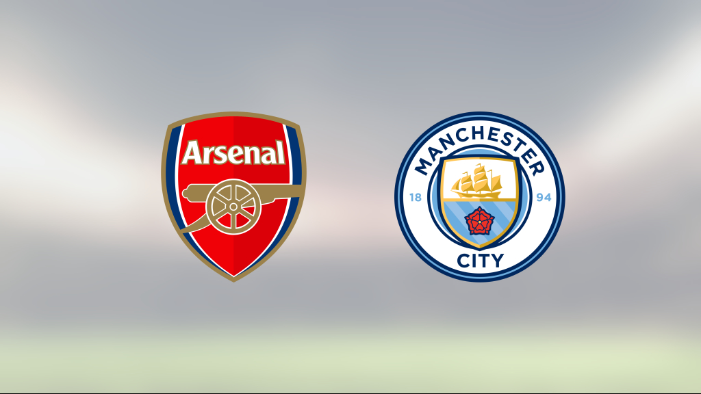 1–0-seger för Manchester City mot Arsenal – Raheem Sterling matchhjälte