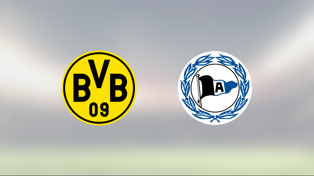 Stark andra halvlek räckte för Borussia Dortmund mot Arminia Bielefeld