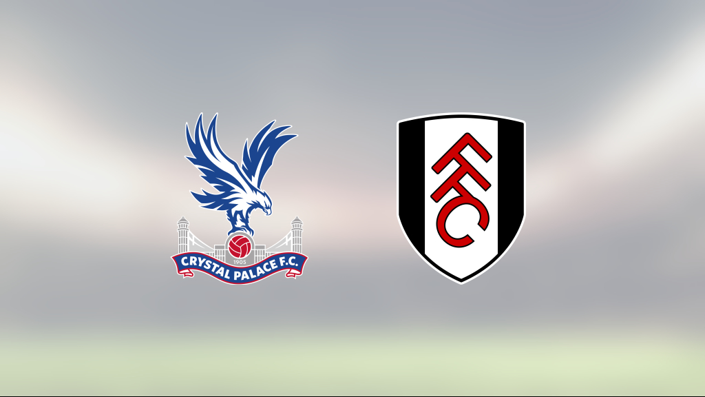 Crystal Palace och Fulham kryssade i mållös match