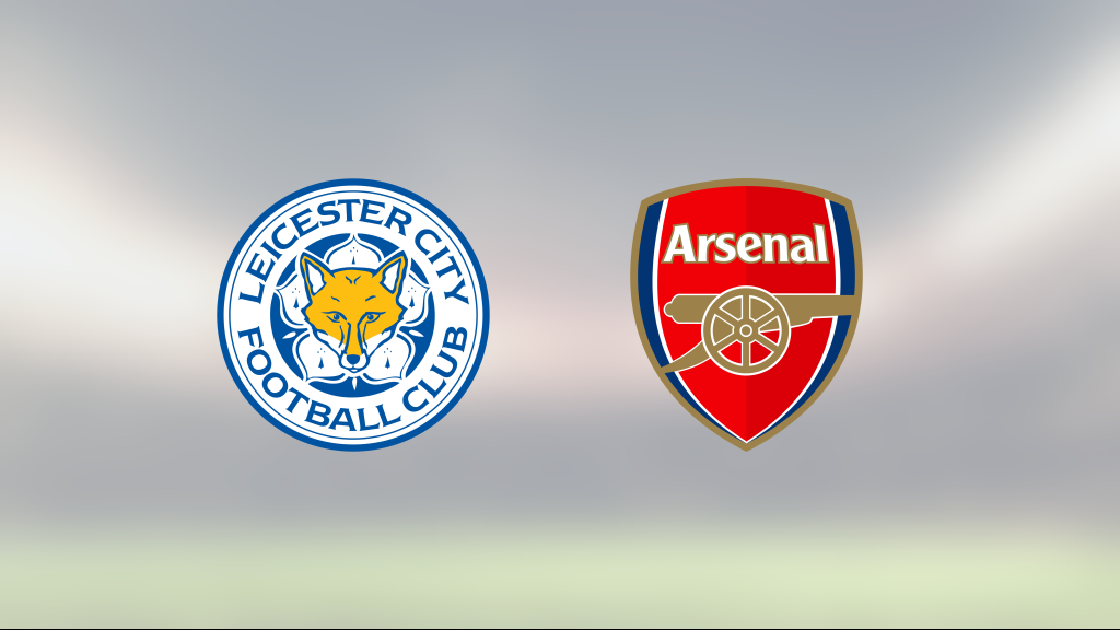 Arsenal klart bättre än Leicester på King Power Stadium