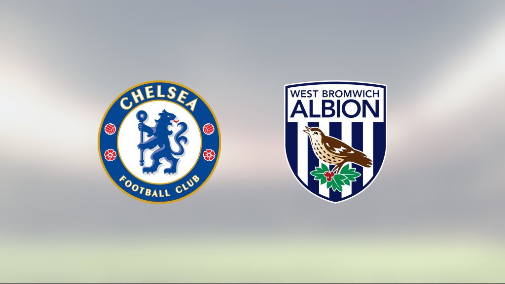 Chelsea fick se den obesegrade sviten ta slut efter 2-5 mot West Bromwich Albion