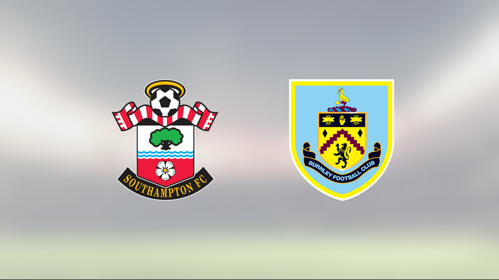 Southampton vann hemma mot Burnley