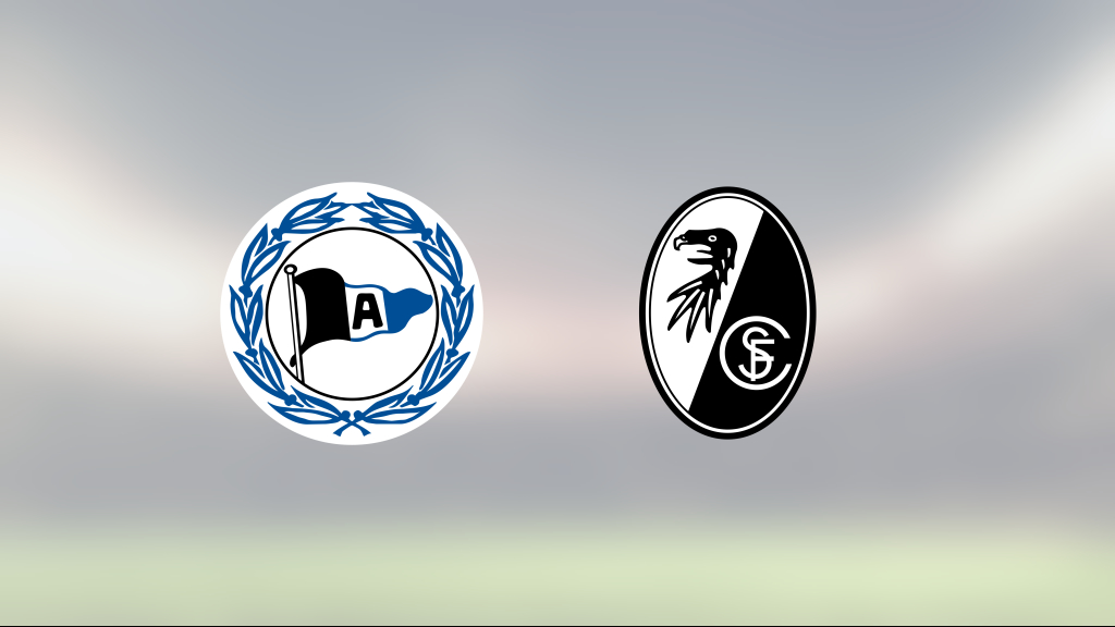 Arminia Bielefeld avgjorde i andra halvlek mot Freiburg