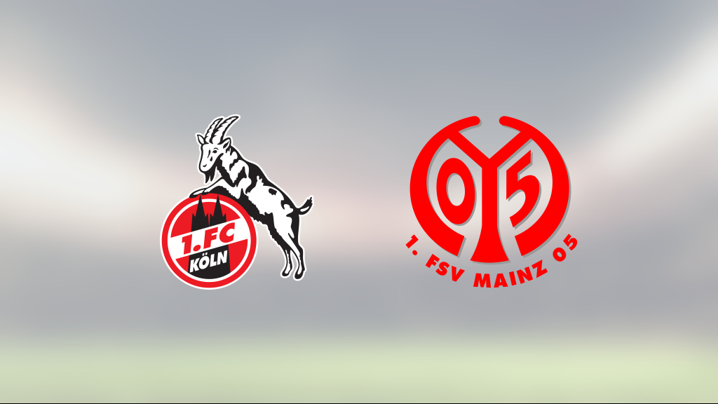 FC Köln utan seger för åttonde matchen i rad