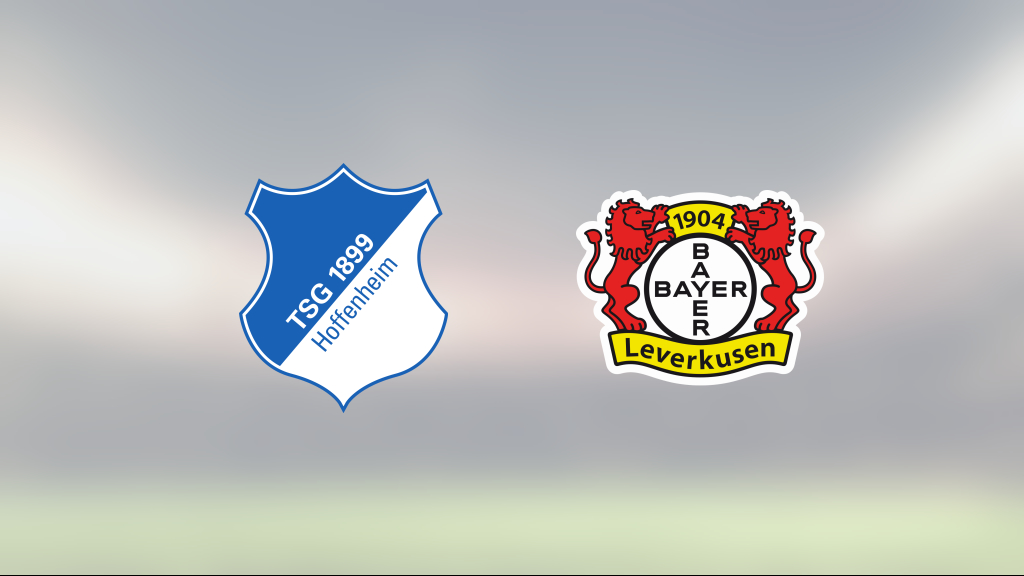 Mållös match när Hoffenheim mötte Bayer Leverkusen