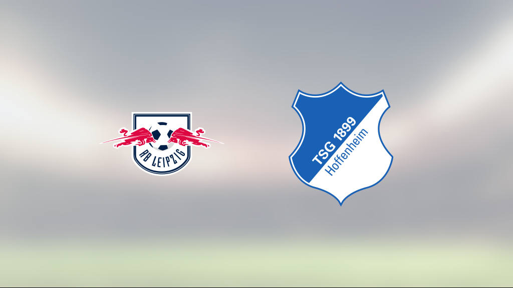 Stark insats när Hoffenheim tog poäng borta mot Red Bull Leipzig