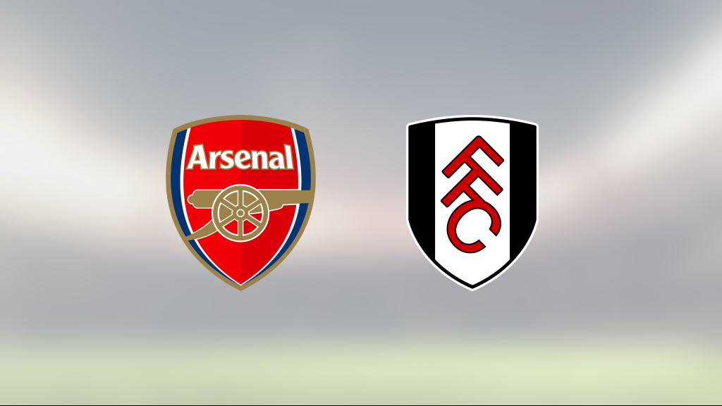 Äntligen poäng för Fulham mot Arsenal