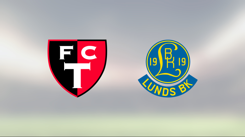 Lunds BK fixade en poäng borta mot FC Trollhättan