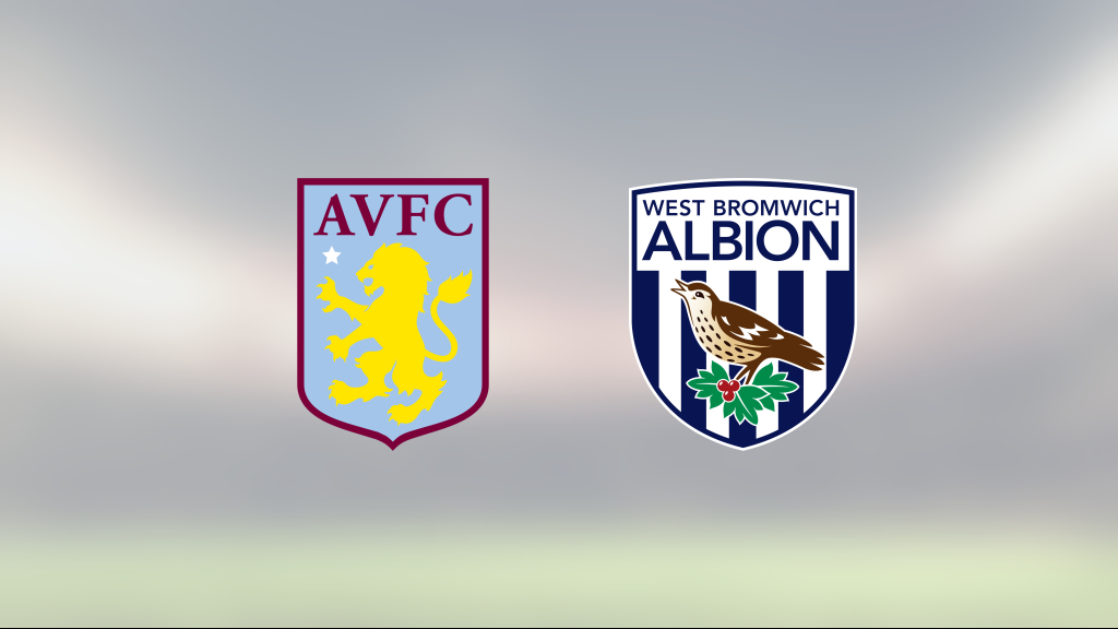 Delad pott när Aston Villa tog emot West Bromwich Albion