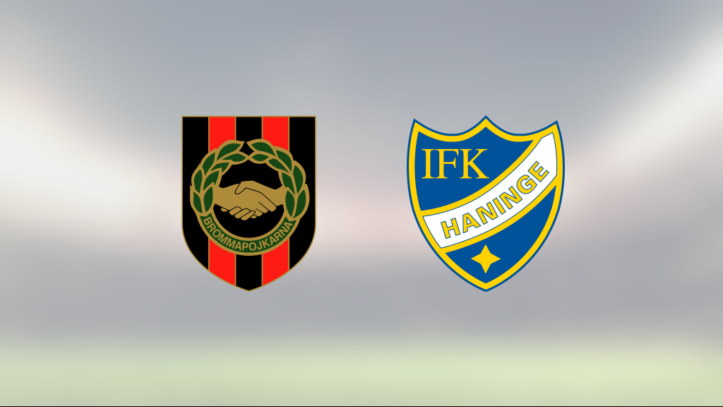 Brommapojkarna segrare hemma mot Haninge – Omar Faraj matchvinnare