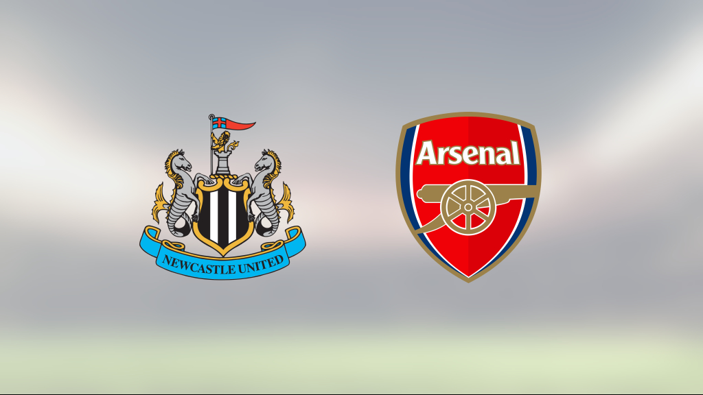 Arsenals Pierre-Emerick Aubameyang och Mohamed Elneny sänkte Newcastle