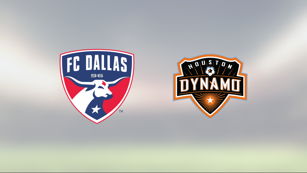 FC Dallas och Houston delade på poängen efter 1-1