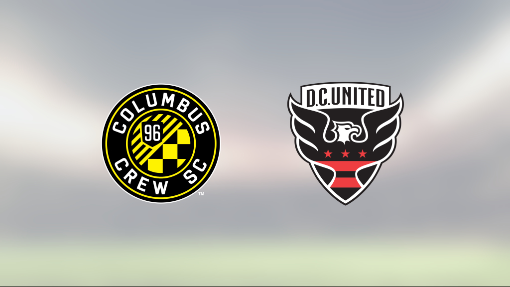 Columbus Crew vann mot DC United på hemmaplan