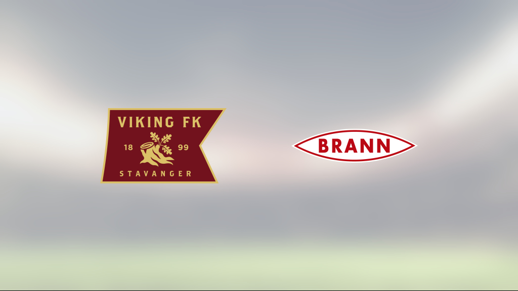 Veton Berisha gjorde två mål när Viking vann mot Brann