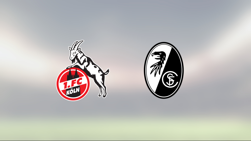 Freiburg segrade mot FC Köln på bortaplan