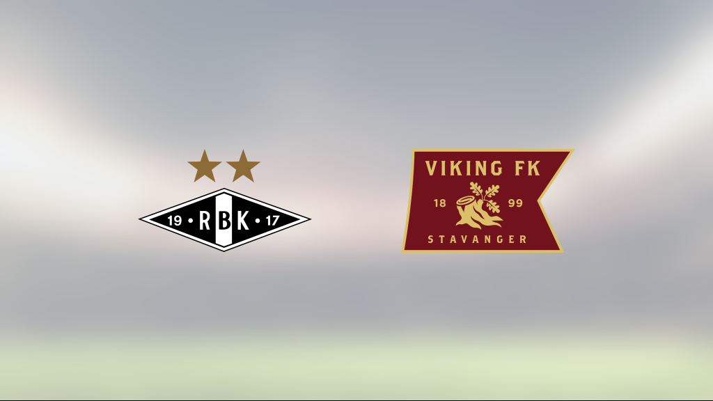 Rosenborg vann enkelt hemma mot Viking