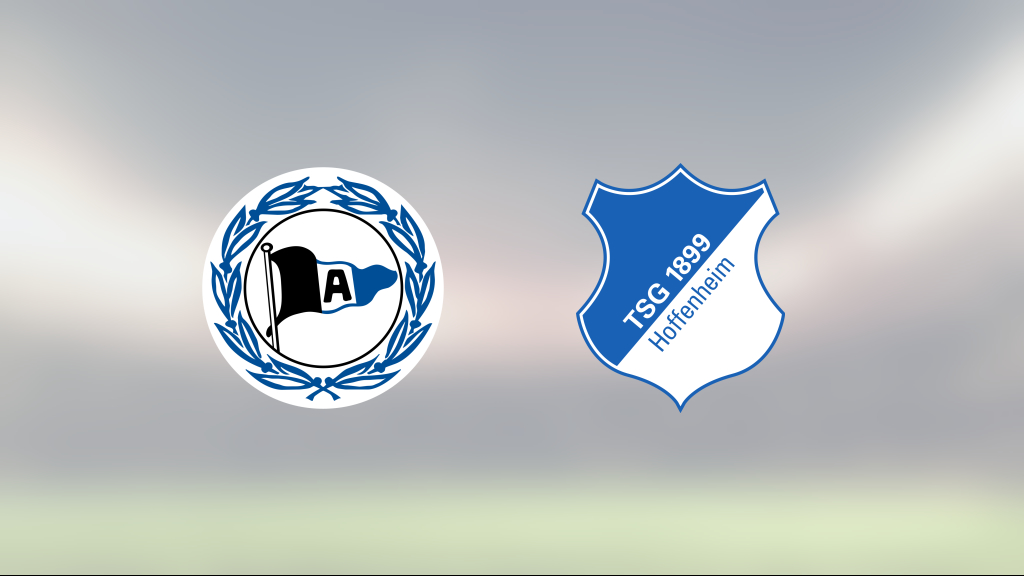 Delad pott när Arminia Bielefeld tog emot Hoffenheim